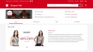 
                            10. Mango Outlet, Online Shop | Shopee Philippines