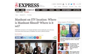 
                            10. Manhunt on ITV location: Where is Manhunt filmed? Where is it set ...
