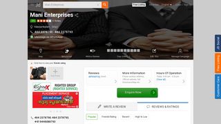 
                            2. Mani Enterprises, Valanjambalam - Placement Services (Candidate ...