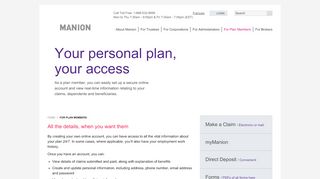 
                            3. Manion: For Plan Members