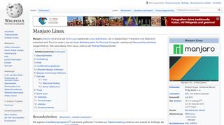 
                            7. Manjaro Linux – Wikipedia