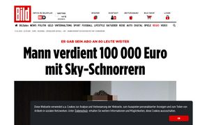 
                            11. Mann verdient 100 000 Euro mit Sky-Schnorrern - Düsseldorf - Bild.de