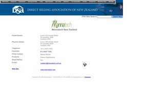 
                            8. Mannatech New Zealand DSA New Zealand listing