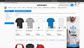 
                            8. Männer T-Shirts bedrucken - online selbst machen - Shirtinator