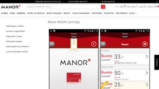 
                            5. Manor Mobile Card App | Manor