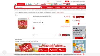 
                            9. Manteiga de Amendoim Crocante - Prozis - Continente Online