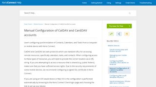 
                            8. Manual Configuration of CalDAV and CardDAV accounts - GFI Software