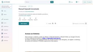 
                            4. Manual Ctpsweb Conveniado - Scribd