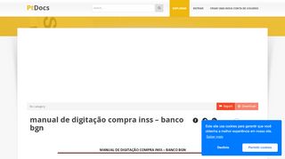 
                            8. manual de digitação compra inss – banco bgn - PtDocs.com