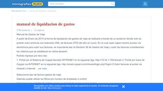 
                            7. manual de liquidacion de gastos - Monografías Plus - Ejemplos de ...