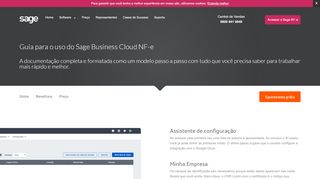 
                            8. Manual de Uso Sage NF-e | Emissor de Nota Fiscal - Sage One