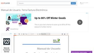 
                            11. Manual de Usuario. Terra Factura Electrónica - PDF - DocPlayer