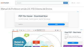 
                            6. Manual do Professor versão 2.0. FTD Sistema de ... - DocPlayer.com.br