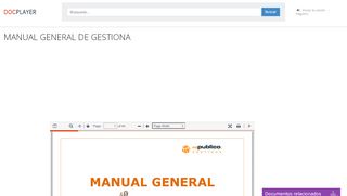 
                            10. MANUAL GENERAL DE GESTIONA - PDF - DocPlayer