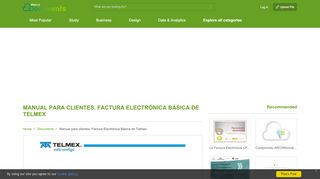 
                            9. Manual para clientes. Factura Electrnica Bsica de Telmex. - [PDF ...