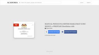 
                            8. MANUAL PENGGUNA SISTEM MAKLUMAT GURU ... - ...