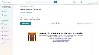 
                            7. Manual_Sumula_OnLine.doc - Scribd