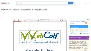 
                            5. Manuale di utilizzo. Procedure e consigli pratici - PDF