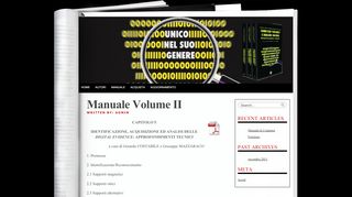 
                            11. Manuale Volume 2 | - Manuale di Computer Forensics e Indagini Digitali