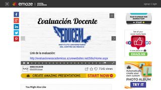 
                            1. ManualEvaluación - Emaze