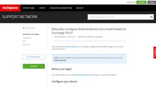 
                            9. Manually configure Android devices for email hosted on Exchange ...
