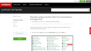 
                            13. Manually configure Outlook 2007 for email hosted on Exchange 2010