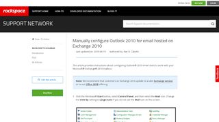 
                            11. Manually configure Outlook 2010 for email hosted on Exchange 2010