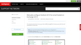 
                            8. Manually configure Outlook 2013 for email hosted on ...