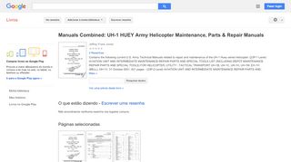 
                            10. Manuals Combined: UH-1 HUEY Army Helicopter Maintenance, Parts & ...