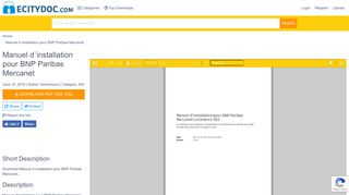 
                            7. Manuel d'installation pour BNP Paribas Mercanet commerce:SEO