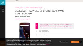 
                            8. Manuel opsætning af MMS-indstillinger - OnePlus 6T | Hjælp - 3