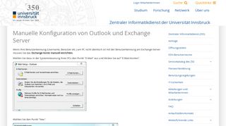 
                            8. Manuelle Konfiguration von Outlook und Exchange Server