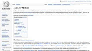 
                            7. Manuelle Medizin – Wikipedia