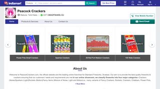 
                            9. Manufacturer of Sparklers & Ground Chakkar by Peacock Crackers ...