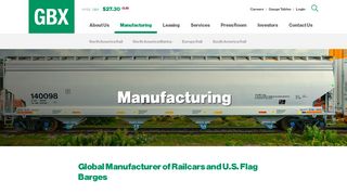 
                            6. Manufacturing - Greenbrier Companies | Greenbrier