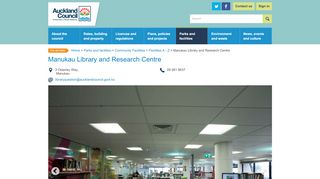 
                            3. Manukau Library and Research Centre - Login for Auckland Council ...