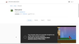 
                            4. Manyland - Google Chrome