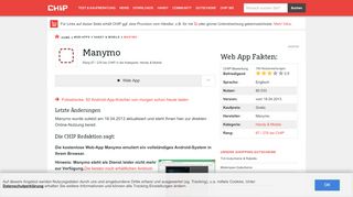 
                            3. Manymo - Web-App - CHIP