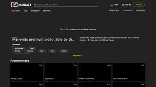 
                            5. Manyvids premium video. Solo by the sea - Free Porn Downloads ...