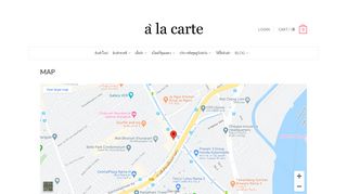 
                            8. Map - a' la carte