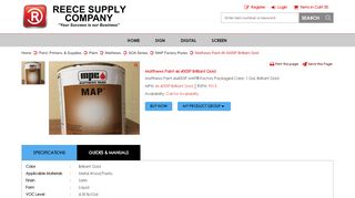 
                            7. MAP Factory Packs | Matthews Paint 46 400SP Brilliant Gold ...