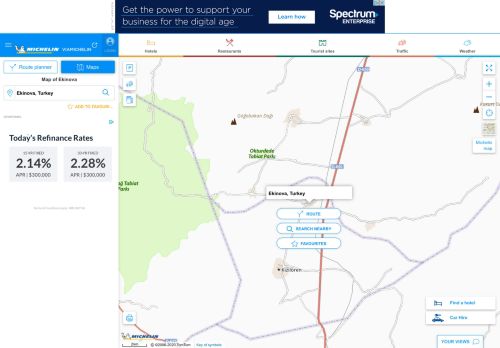 
                            10. Map of Ekinova - Michelin Ekinova map - ViaMichelin