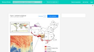 
                            6. Map of the East Himalayan Mountains of Southwest China (HMSC ...