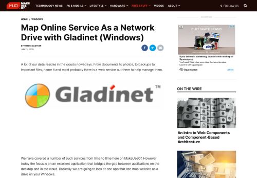 
                            9. Map Online Service As a Network Drive with Gladinet (Windows)