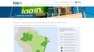 
                            7. Mapa de atuação - Log-In Logística Intermodal