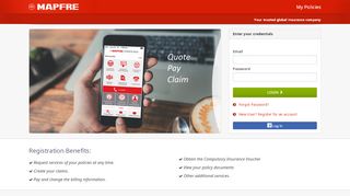 
                            5. MAPFRE - Login - Health Web Portals