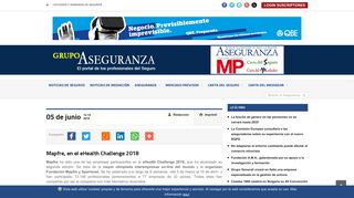 
                            8. Mapfre participa en el eHealth Challenge 2018 - Grupo Aseguranza