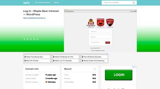 
                            2. maplebearintranet.ca - Log In ‹ Maple Bear Intranet —... - Maple Bear ...