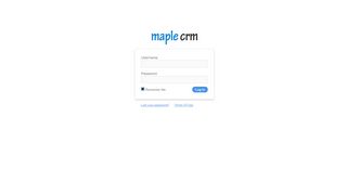 
                            3. MapleCRM :: Login Expired