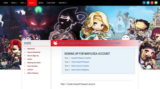 
                            1. MapleStorySEA | Guide - How to Sign Up - MapleSEA